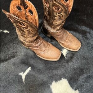 Brown Dan Post Cowboy Boots